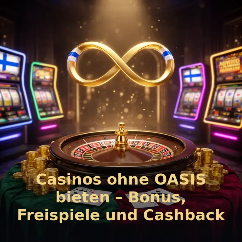Casinos ohne OASIS bieten – Bonus, Freispiele und Cashback